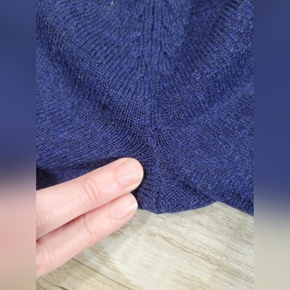 Washable Wool Brooks Brothers 346 Sweater M/ M Blue Crewneck LN - Picture 15 of 16